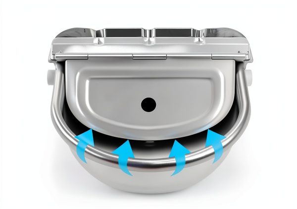 Automatic Animal Water Trough Tessco 2 Set 4L Steel Float Valve-3