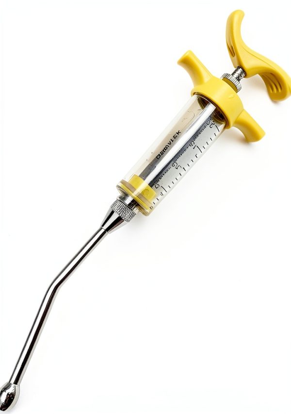 Duratek Drenching Syringe with Dose Nut Feeding Nozzle 20cc Color-0