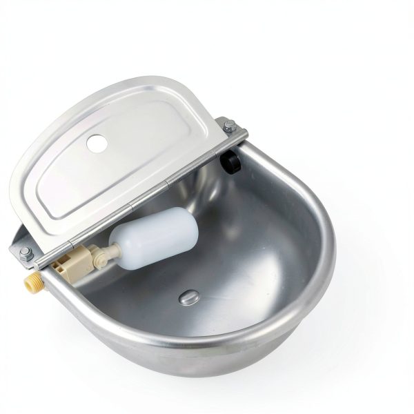 Automatic Water Dispenser MAOPINER Stainless Steel Farm Animal Bowl-2
