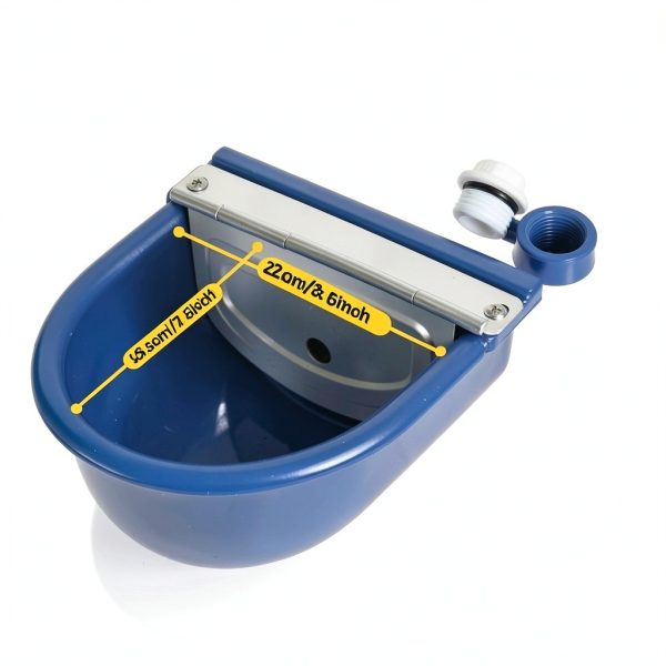Automatic Water Dispenser for Dogs Femitu 4L Bowl 39‑Inch Hose-3