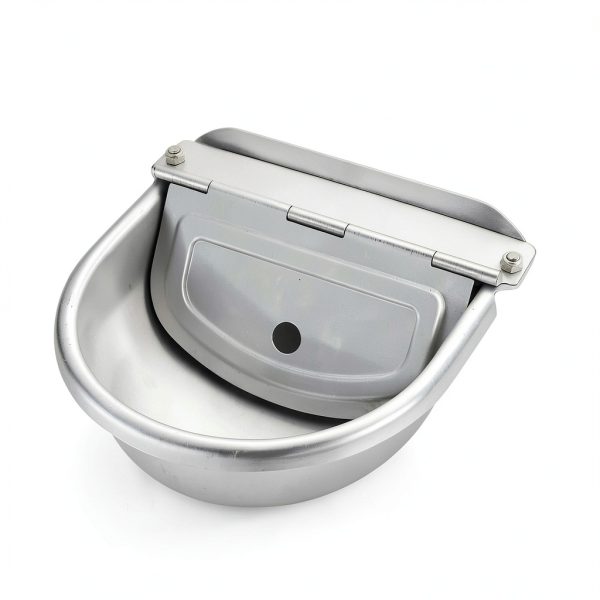 Automatic Water Dispenser MAOPINER Stainless Steel Farm Animal Bowl-1