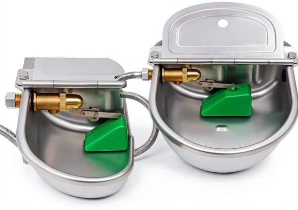Automatic Water Dispenser MUDUOBAN Stainless Steel Feeder Brass Valve-2