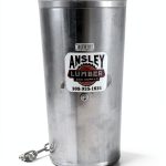 Aluminum Barrel Float Ansley Lumber 6x12 Silver for Horse Watering-0