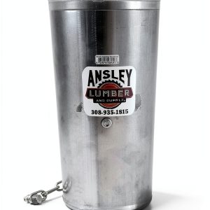 Aluminum Barrel Float Ansley Lumber 6x12 Silver for Horse Watering-0