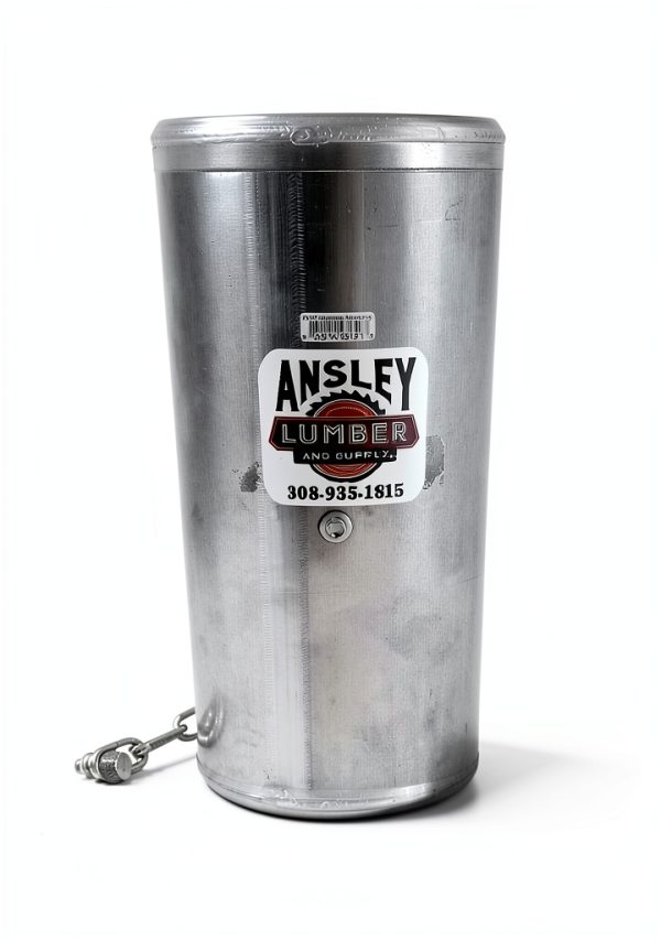 Aluminum Barrel Float Ansley Lumber 6x12 Silver for Horse Watering-0