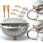 Automatic Animal Water Bowl Tessco EW‑Tessco‑2231 3‑Set 4L Steel-0