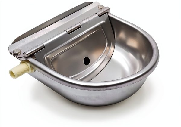 Automatic Water Dispenser for Dogs - 304 Stainless Steel Bowl-1