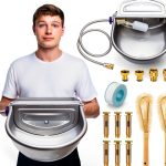 Tessco Extra Large 4.5L Automatic Horse Waterer Kit Stainless Steel-0