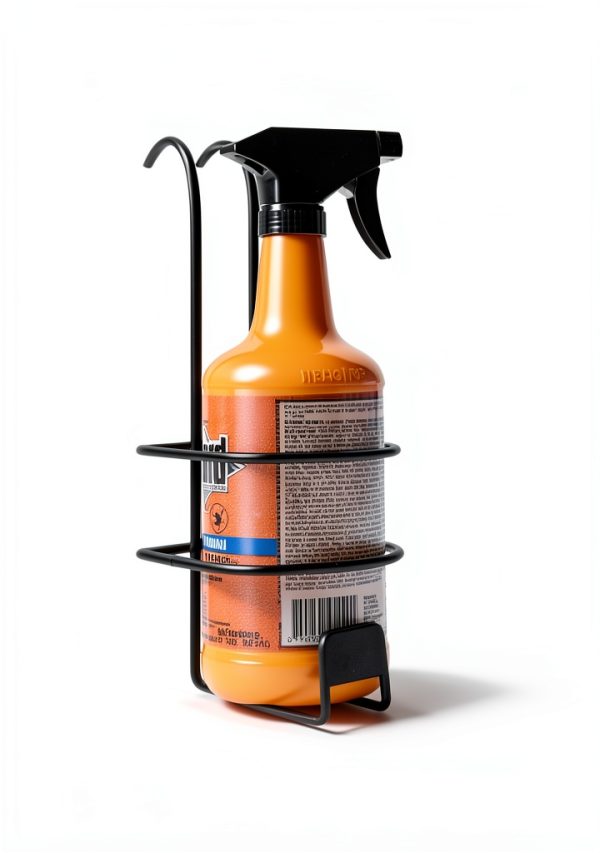 Tough 1 Wire Frame Spray Bottle Holder – Steel, 1.2L Capacity-2