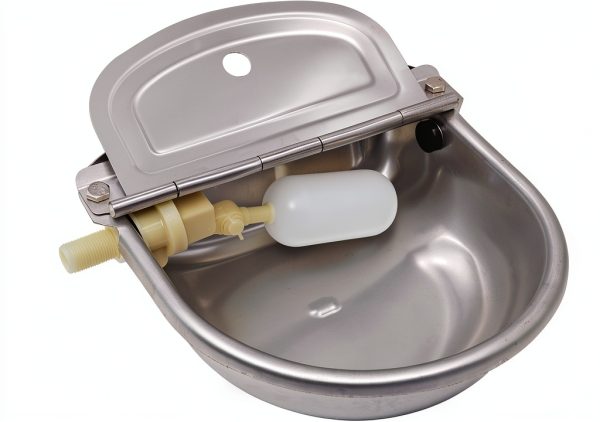 Automatic Water Dispenser for Dogs - 304 Stainless Steel Bowl-0