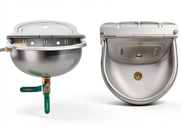 Automatic Animal Water Bowl Tessco EW‑Tessco‑2231 3‑Set 4L Steel-1