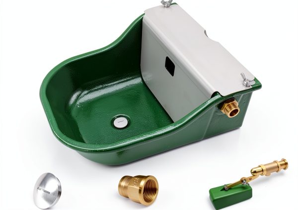 Automatic Stock Waterer Zidayu Cast Iron 3L Animal Dispenser-0